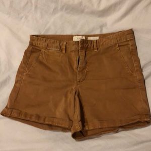 Caramel Chino Shorts
